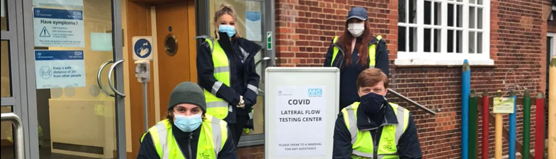 NSL assists with the rollout of community testing centres
